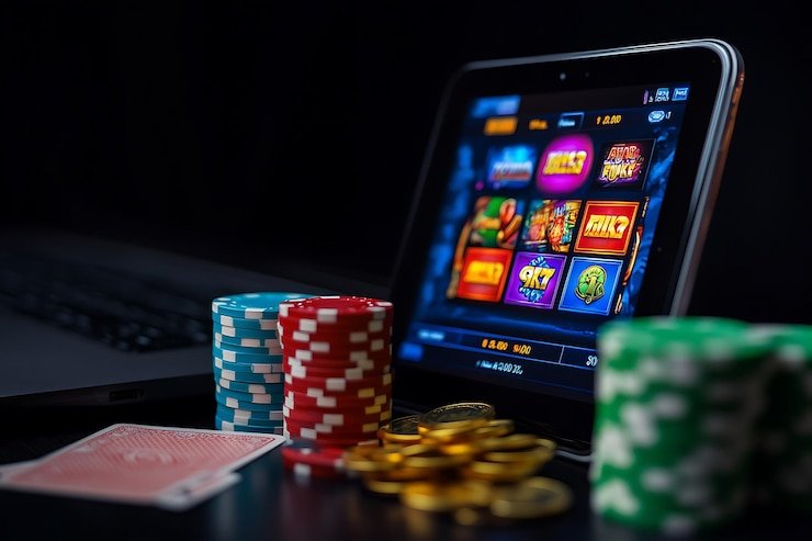 Antarmuka aplikasi mobile rapi777 menampilkan kategori live casino, sportsbook, dan slot games