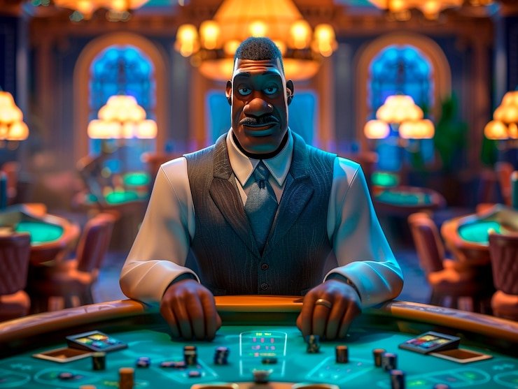 Antarmuka permainan slot rapi777 di layar mobile dengan grafis jernih